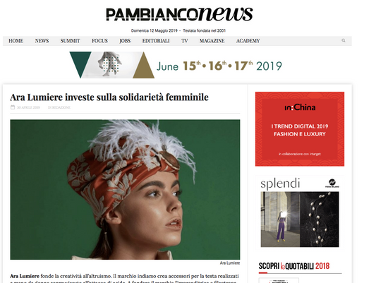 Ara Lumiere invests in female solidarity