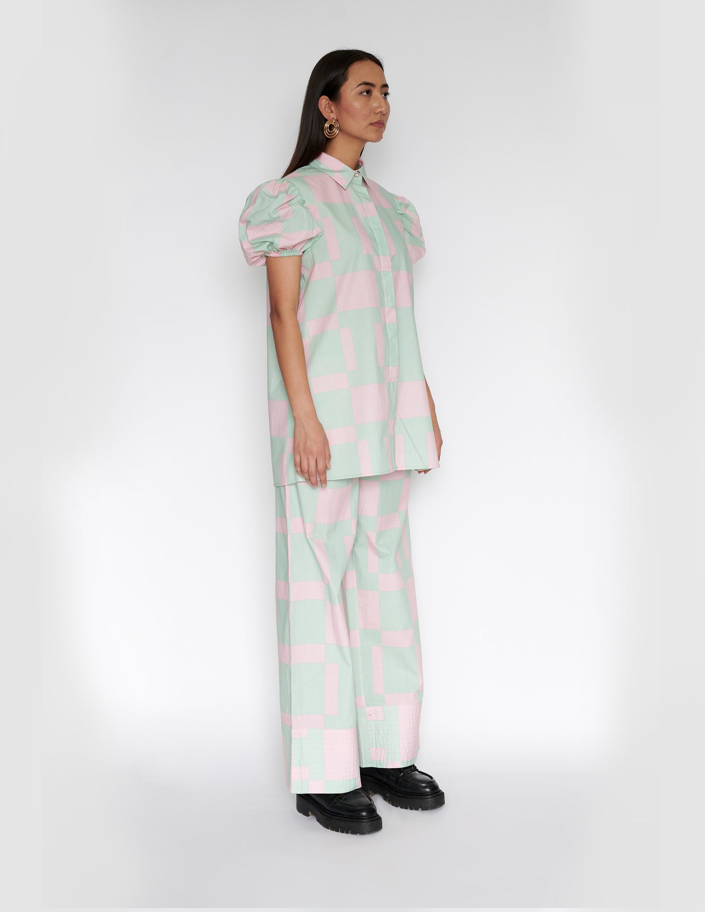 Wide Leg Recto Trouser