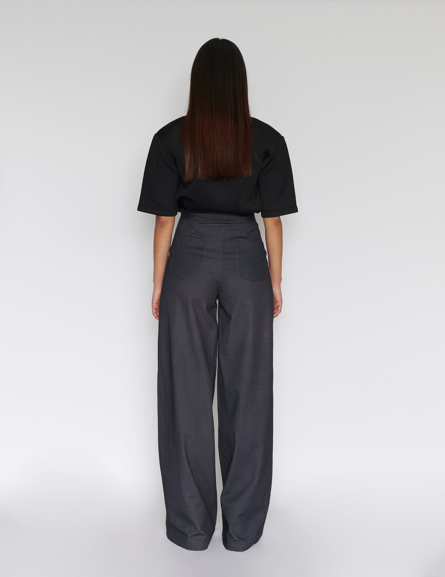 Wide leg trouser