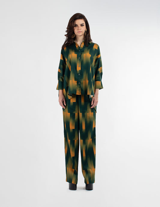 Batwing Sleeve Shirt and Trouser Co ord set