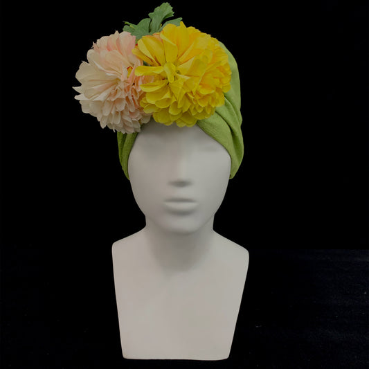 Flower garden turban