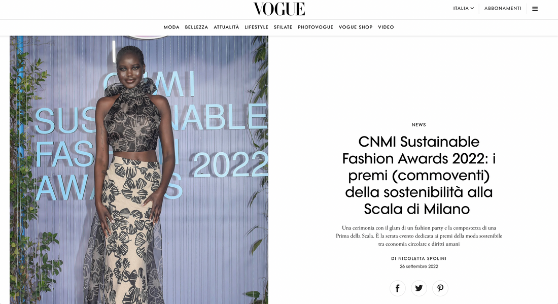 CNMI Sustainable Fashion Awards 2022